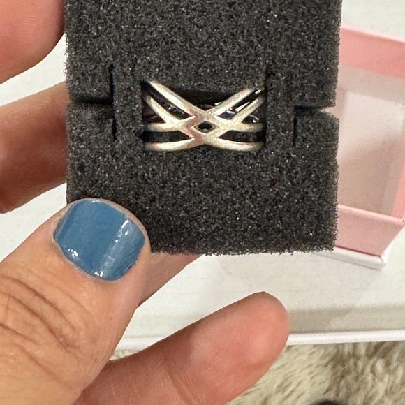 Authentic Pandora Cosmic Lines Ring - Picture 7 of 7